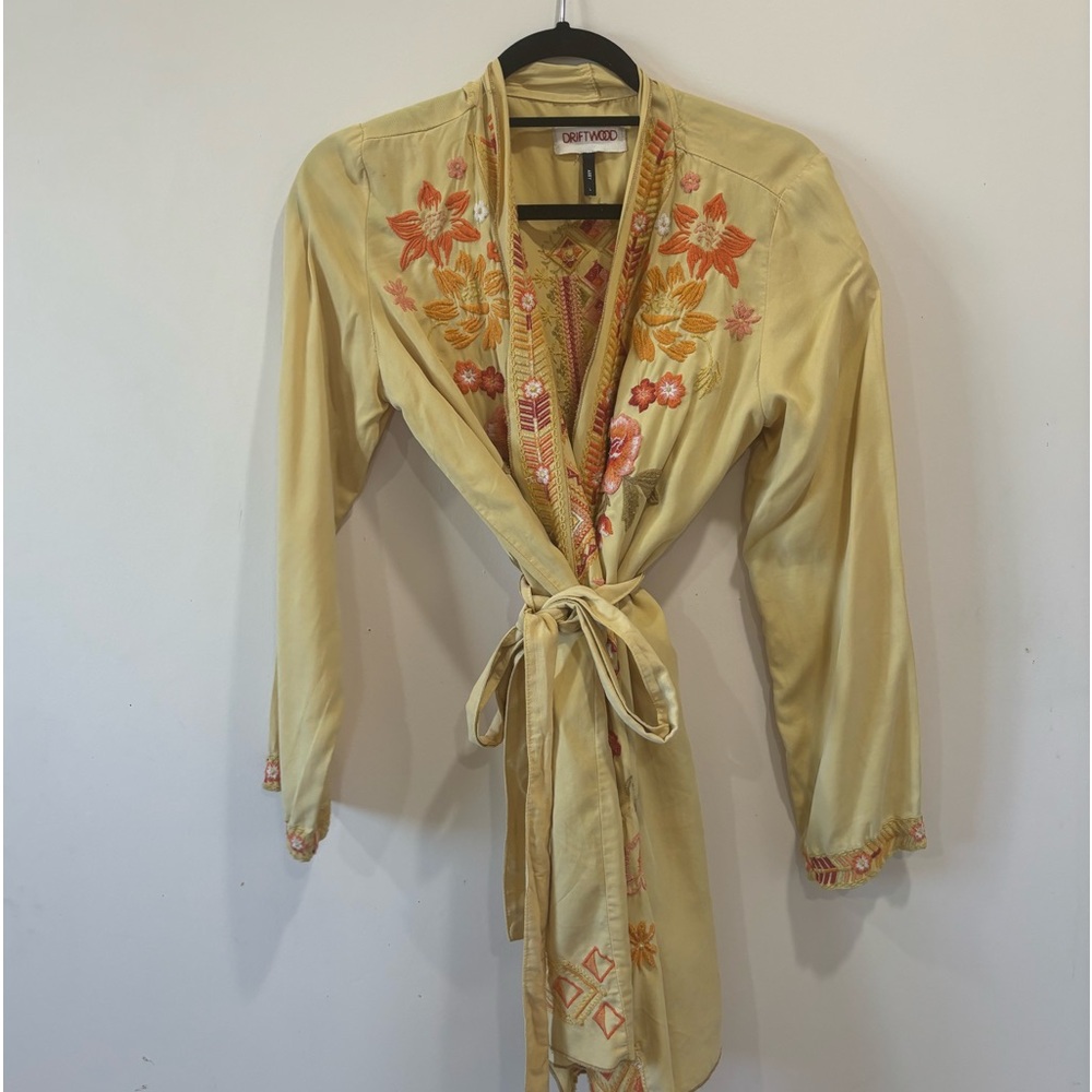 Driftwood embroidered dress/robe conversion!